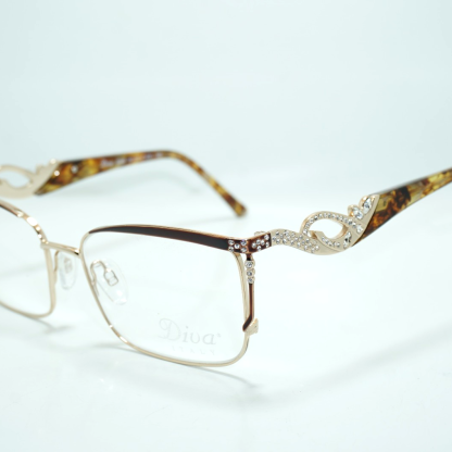 NEW AUTHENTIC DIVA  5568  C.820  EYEGLASSES FRAME