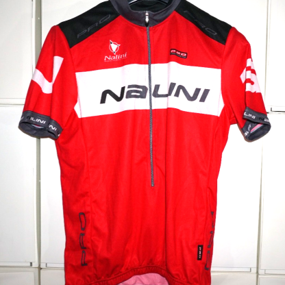 Nalini Racing Cycling Jersey Half Zip Short Sleeve Red Mens L