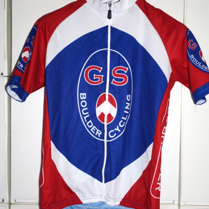 Nalini GS Boulder Cycling Club Jersey Full Zip Short Sleeve Bike Shirt M