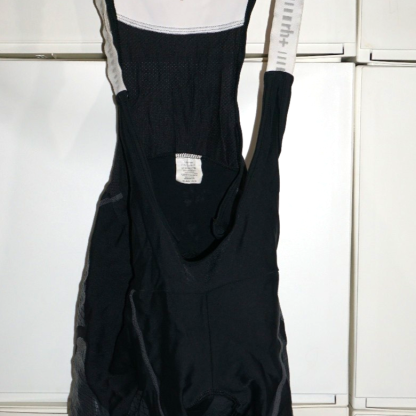 ZERO rh + Cycling Bib Shorts Black Padded Bike Bibshorts Size L