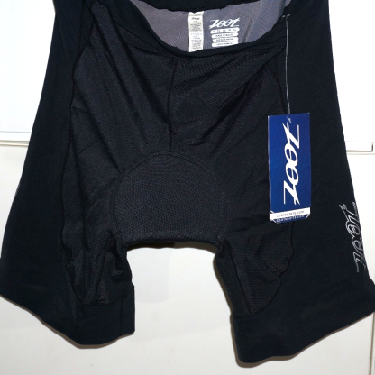 ZOOT Ultra Tri Shorts  Black Padded Triathlon Shorts Size Xl New