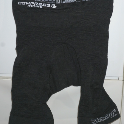 ZOOT CompressRx Active Compression Shorts Black Triathlon Shorts Size 0 New