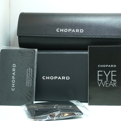 Chopard Sunglasses Full Presentation Box Case Set Authentic Eyewear
