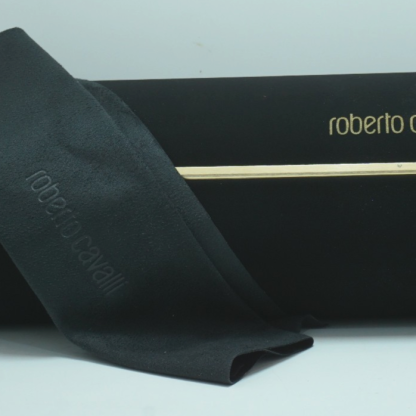Roberto Cavalli Sunglasses Case Hard Eyeglasses Case Black Original