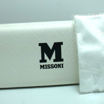 Missoni Sunglasses Hard Case White Original Eyeglasses Case