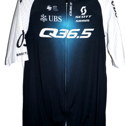Q36.5 Pro Team Scott Cycling Jersey Black Short Sleeve Men's XXL Aero