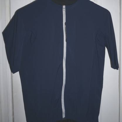 Q36.5 Cycling Jersey Blue Aero Race Fit Full Zip Short Sleeve Men's XXL