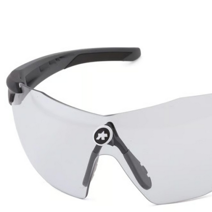 ASSOS Skharab Racing Eyewear Pluto Grey Photochromic Cycling Sunglasses MSRP $27