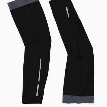 Q36.5  Woolf Arm Warmers XL-XXL Cycling Thermal Arm Sleeves Black