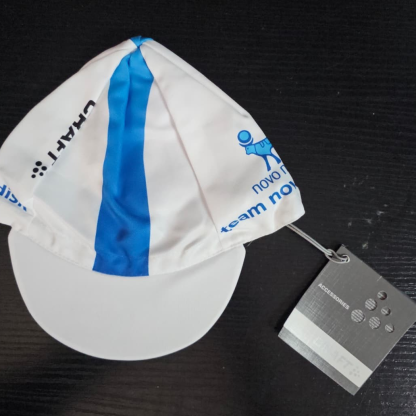 Craft Team Novo Nordisk Cycling Cap White Blue Bike Hat One Size