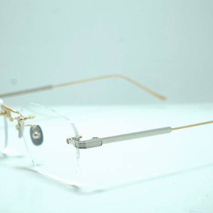 Cartier CT02280 001 Eyeglasses Frame 54-20 145 GL/ SV Transparen New Authentic