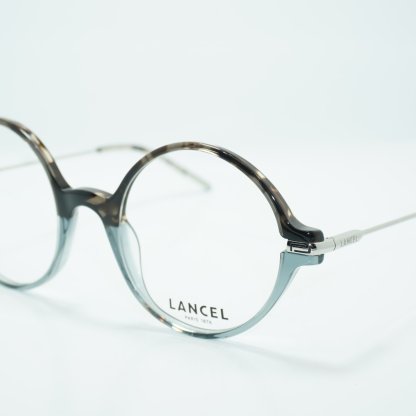 Authentic LANCEL LA90000 C03 Eyeglasses Frame Tortoise / Clear Blue/ Luxury