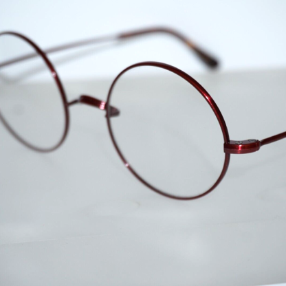 OLIVER GOLDSMITH OLIVER DUNDEE ANTIQUE WINE EYEGLASSES FRAME