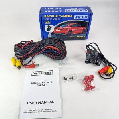 NEW YANEES 1080X720 HD BACKUP CAMERA YZ208-D NIGHT VISION WATERPROOF 170° ANGLE
