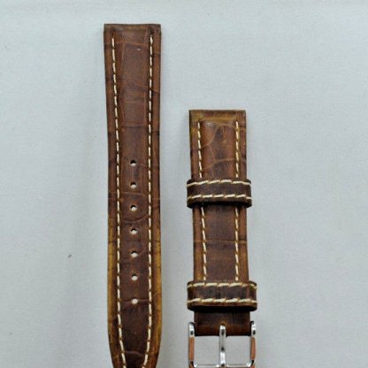 NEW TOSCANA GENUINE LEATHER WATCH BAND STRAP 18 MM