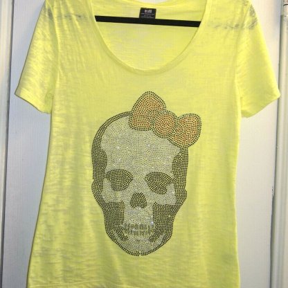 E.VIL ALTER EGO WOMENS SHORT SLEEVE T-SHIRT SIZE XS