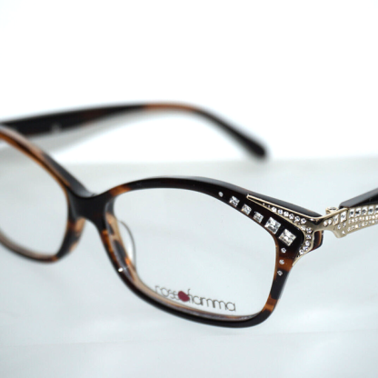 ROSSA FIAMMA BROWN EYEGLASSES FRAME