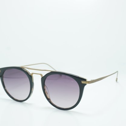 JOHN VARVATOS BLACK/TORTOSE V522 SUNGLASSES