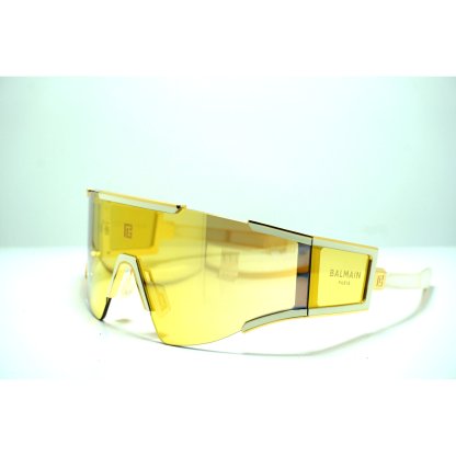 • BALMAIN FLECHE BPS-138B-141 Gold Yellow – France Designer Sunglasses
