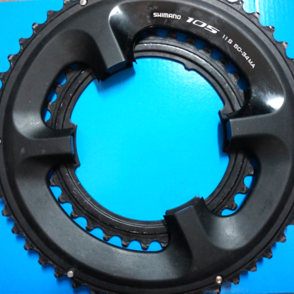 NEW SHIMANO 105 CRANK ARM SET W/O CHAINRING FC-R7000 WITH CHAINRING BOLT