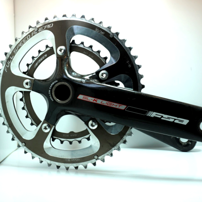 FSA SL-K LIGHT 50/34 110 BCD HOLLOW CARBON 5-BOLT 110MM BCD CRANK SET