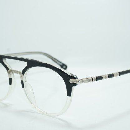 PHILIPPE V X25-L BLK/CLEAR EYEGLASSES FRAME