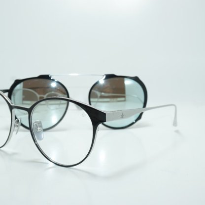 PHILIPPE V X 13 EYEGLASSES FRAME W/ CLIP-ON SUNGLASSES